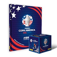 Copa América 2024, 1 álbum tapa dura + 1 cajita